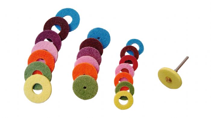 DISCOS DE FIBRA PARA PULIDO - 