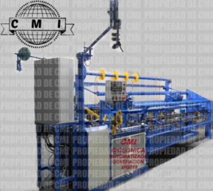 maquinaria para malla ciclonica - cmi