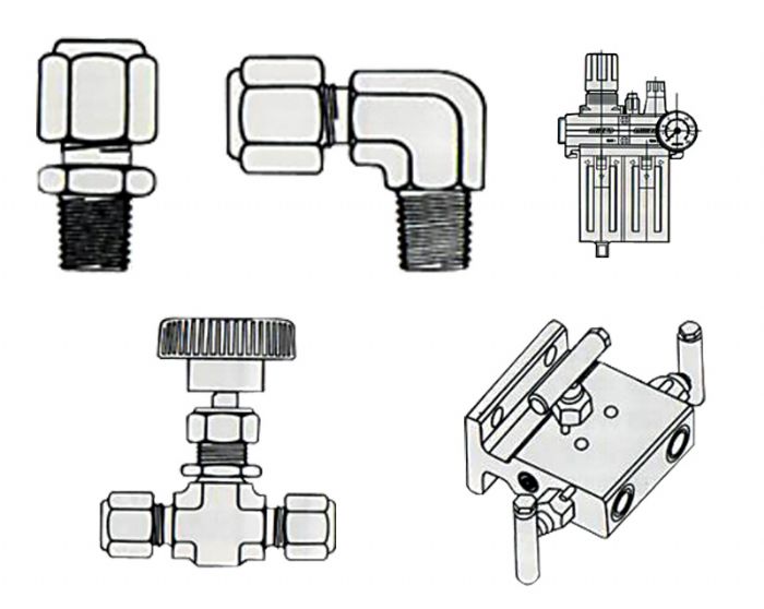 conectores alto sello - 