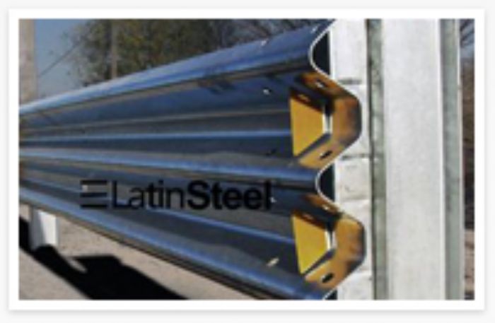 Defensas metálicas tres crestas - Latin steel