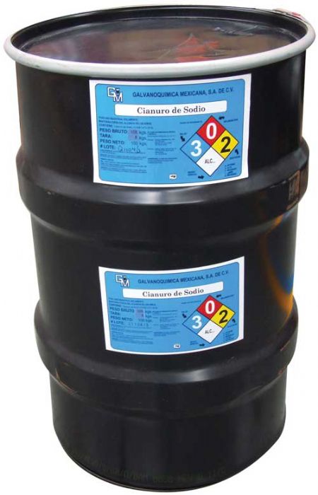 CIANURO DE SODIO - GALVANOQUIMICA MEXICANA