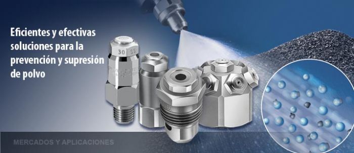 ASPERSION PARA CONTROL DE POLVOS - SRAYING SYSTEMS