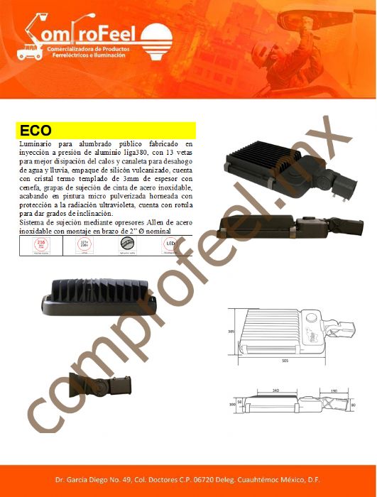 luminaria led´s ECO - 
