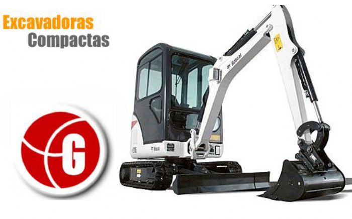 Excavadora Compacta  - GLOBAL EQUIPMENT
