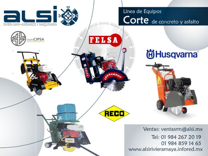 VENTA DE CORTADORAS DE PISO  - Diferentes Marcas