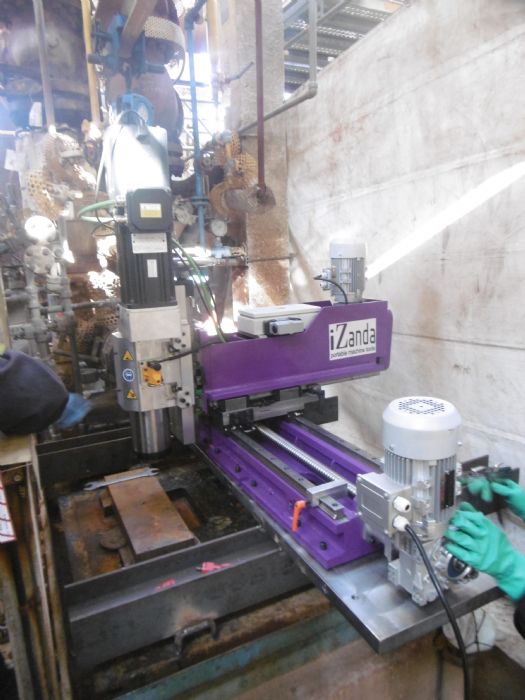 Mecanizado in situ - iZanda