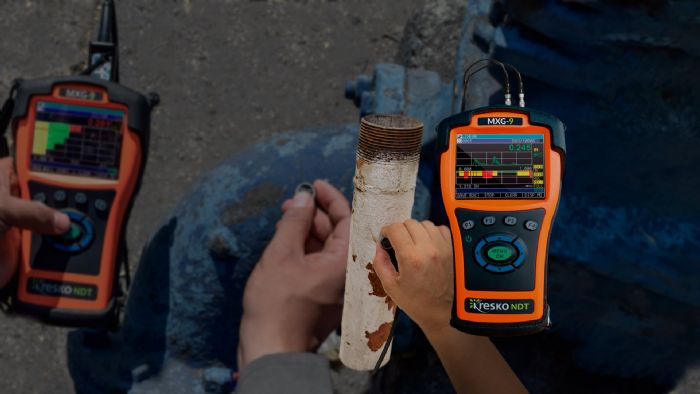 Medidor de Espesores por Ultrasonido corrosión y precisión  - 
