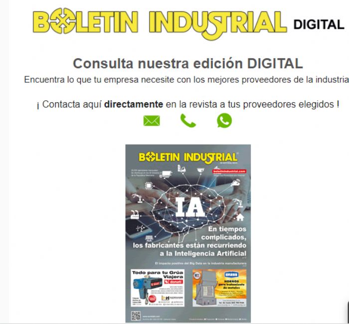 ENEWSLETTER BOLETIN INDUSTRIAL - NEWSLETTER