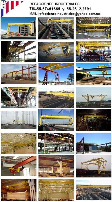 GRUAS DE PORTICO - NORTH AMERICAN IND.