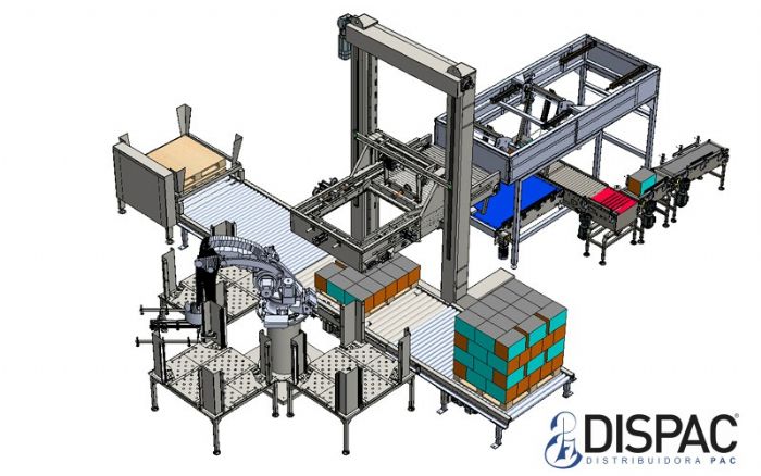 Paletizadora Automática  - Dispac
