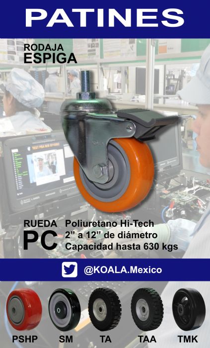 Rodaja Rueda Poliuretano KOALA - KOALA