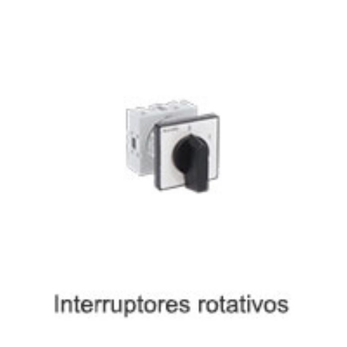 INTERRUPTORES ROTATIVOS  - 