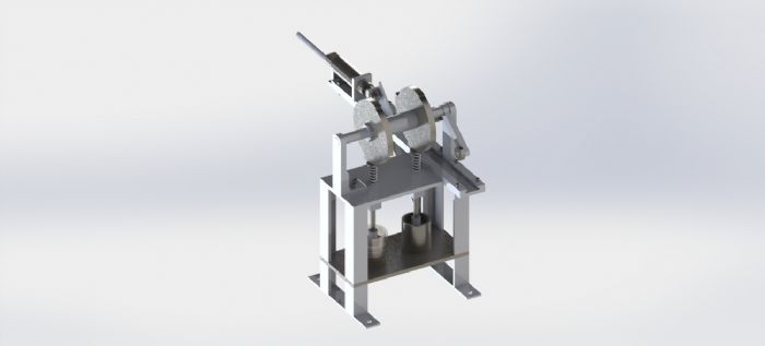 Inyectora de adhitivo para dos componentes. - LAMG