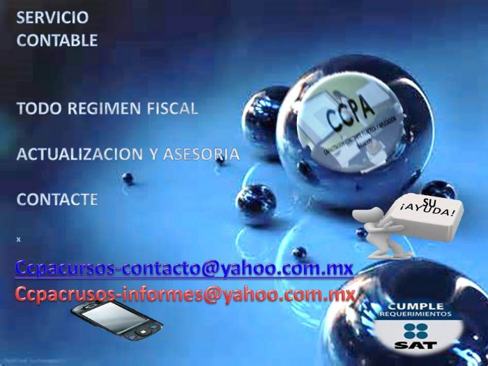 CONTADOR Y SERVICIOS FISCALES - 
