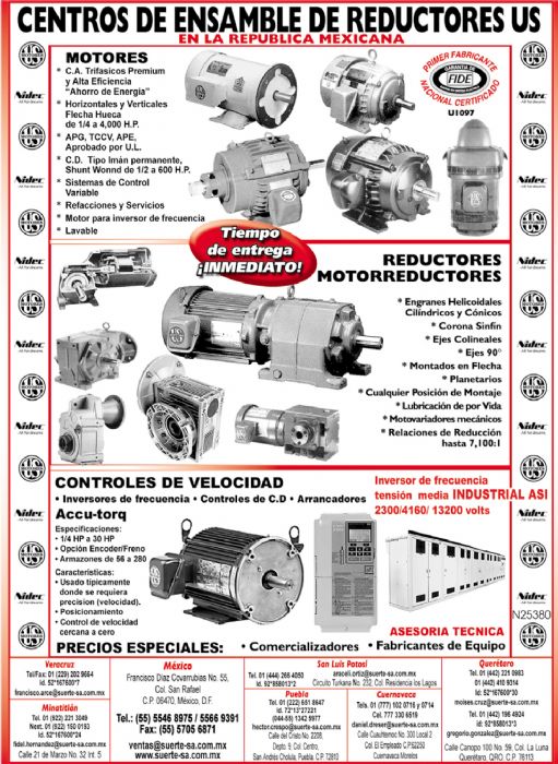 MOTORREDUCTORES DE ENGRANES - e-LINE