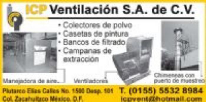 CASETAS DE PINTURA - ICP VENTILACION