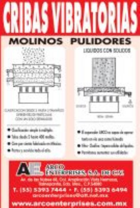 Cribas Circulares - ARCO ENTERPRISES