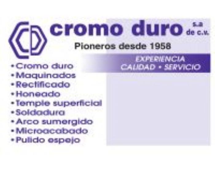 Cromado Brillante - CROMO DURO