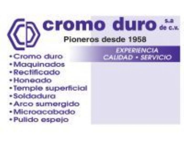 Fresado - CROMO DURO