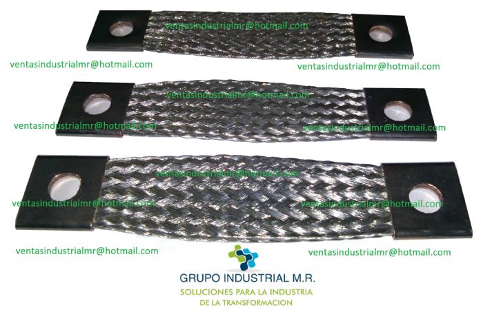 Trenzas planas y Sistemas de tierra - INDUSTRIAL MR