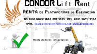 MANIPULADORES TELESCÓPICOS DE 8000 - 9000 LBA  - HAULOTTE, JLG