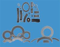 Discos dentados • Balata maquinaria pesada • Embalatado de cinchos y embragues Ind. • Balata tejida • Tacones • Balatas para polipastos