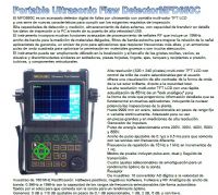 DETECTOR DE FALLAS Y DEFECTOS POR ULTRASONIDO  - MITECH 
