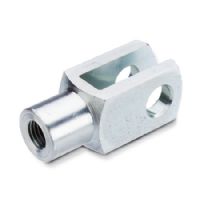 Articulaciones de horquilla Acero, tipo trinchete simple