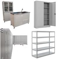 Gabinetes, Estanterías, Lockers y Mobiliario Médico Metálico - Complejo Industrial Estrada