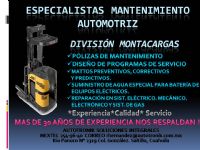 Montacargas Mantenimiento preventivo y correctivo - 