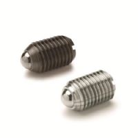  Posicionadores de bola Acero / acero inoxidable, con cuerpo roscado y bola, con ranura