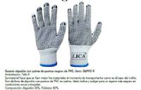GUANTE JAPONES  CON PUNTOS PVC T-9							 - 