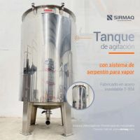 TANQUE DE AGITACIÓN. - SIRMAQ MOLINOS Y MEZCLADORAS.