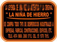 desperdicios industriales la niña de hierro - la niña de hierro
