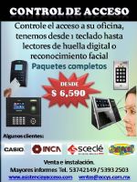 Control de acceso / Mayor seguridad - Accys time