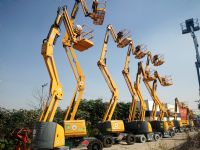 RENTA DE PLATAFORMA ARTICULADA ELECTRICA VARIAS MARCAS  - JLG-GENIE-HAULOTTE-