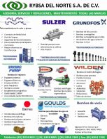 BOMBAS - Grundfos, Peerless, Sulzer, Viking, Sentinel, Durc