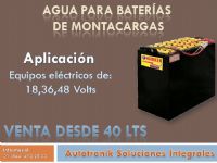 Agua Para Baterias de Montacargas - propia
