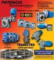 REDUCTORES DE EJES TRANSCYKO - POTENCIA ELECTROMECANICA