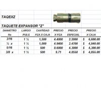 Taquete Expansor Z - Z