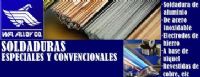 SOLDADURAS ESPECIALES Y CONVENCIONALES,MIG,TIG,STICK,ARCO SUMERGIDO Y REVESTIMIENTOS DUROS
