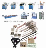 Corte etiqueta automática y máquina de pliegue