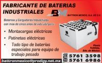 1.- Baterias Para Montacargas Electricos