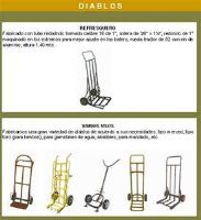 PATINES HIDRAULICOS DIABLOS DE CARGA 