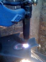 CORTE  DE PLACA DE 1/4 HASTA 4 PULGADAS ASI COMO FIGURAS CORTADAS EN PLACA CON PANTOGRAFOS  DE OXICORTE